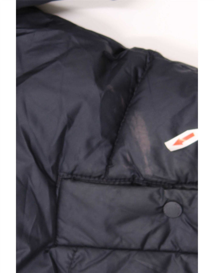 Zara Veste matelassée à capuche garçon 13-14 ans Bleu marine Polyester