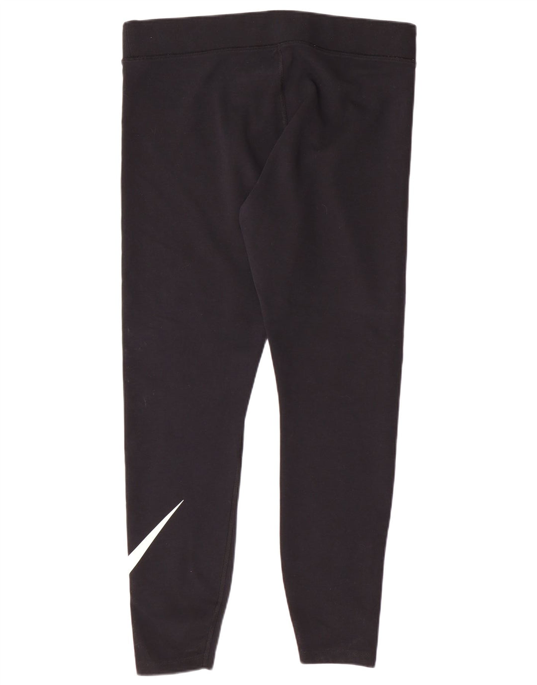 NIKE Leggings graphiques pour femmes UK 18 XL Coton noir