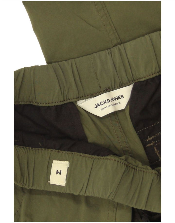 Jack & Jones Pantalon Cargo Droit Moyen W30 L27 Kaki Nylon Homme