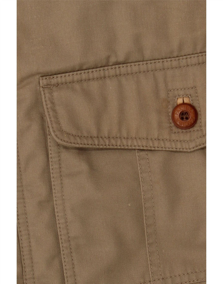 Faciba Manteau à capuche pour homme IT 54 2XL Kaki Polyester