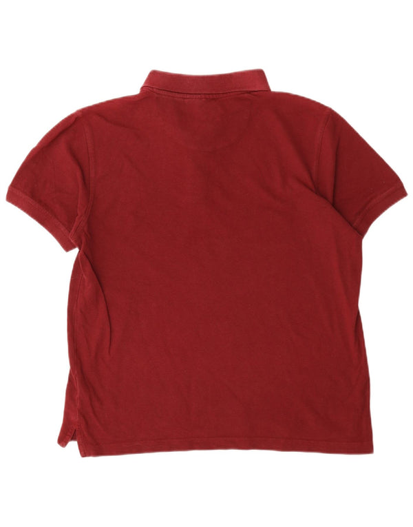 Pierre Cardin Polo Regular Fit Homme Coton Bordeaux Moyen