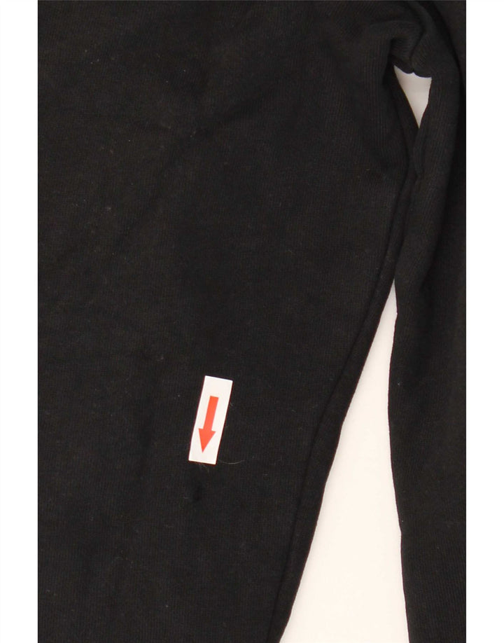 Marks & Spencer Pull à capuche zippé pour homme en coton noir moyen