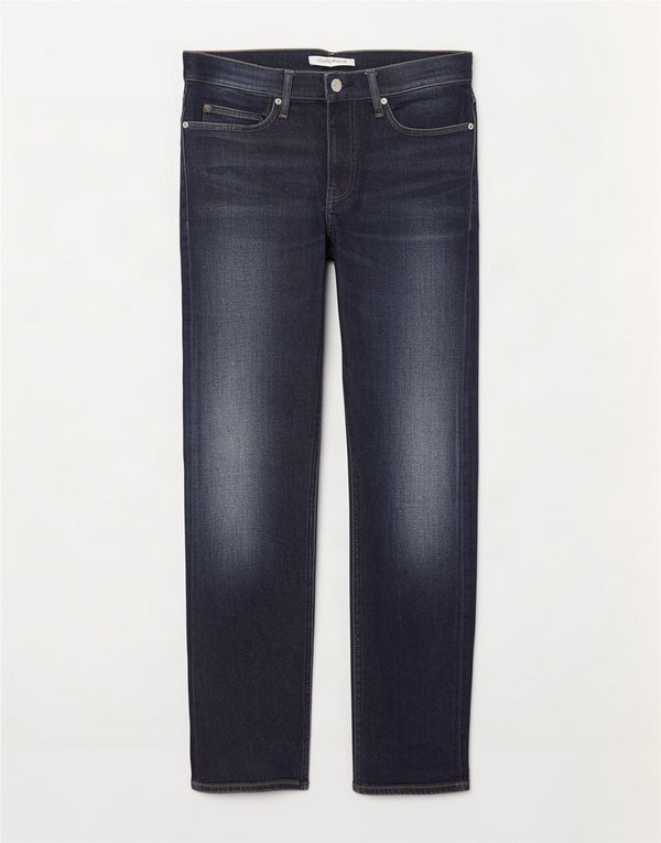 Calvin Klein Jean droit homme W33 L30 bleu marine coton