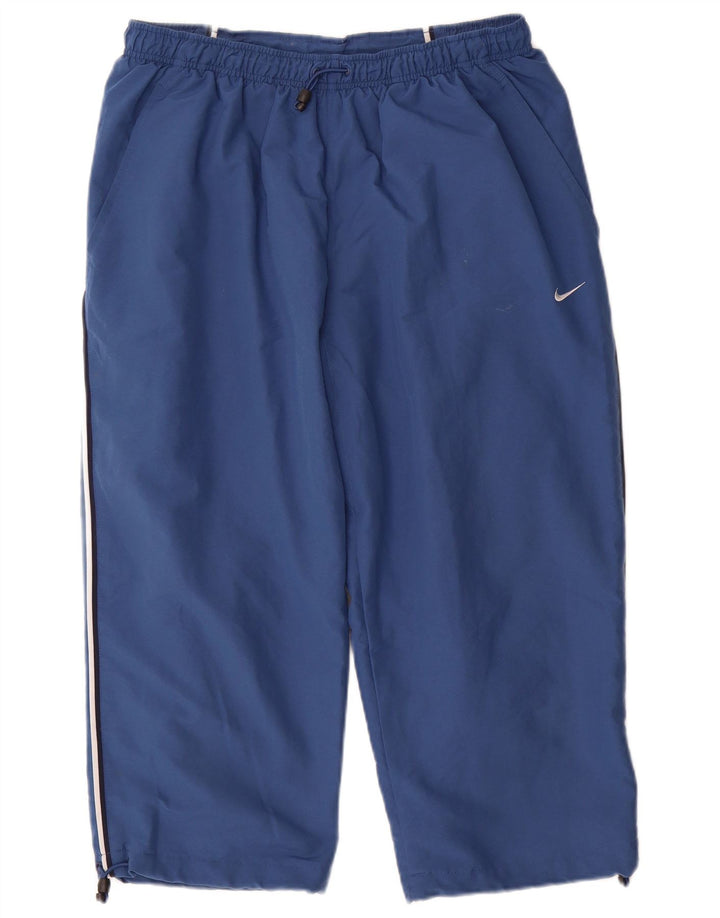 Nike Pantalon de survêtement Capri pour homme Taille L Bleu Polyester