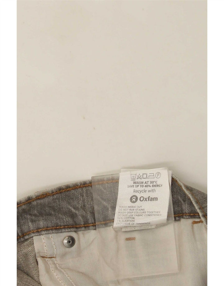 Marks & Spencer Jean droit homme W34 L31 gris coton