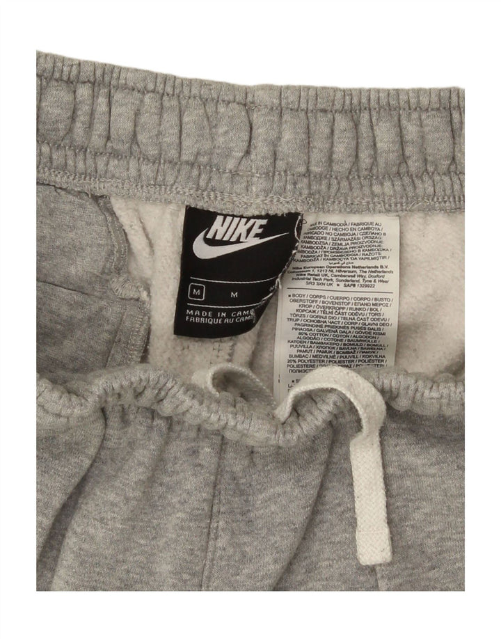 Nike Short de sport graphique en coton gris moyen pour homme