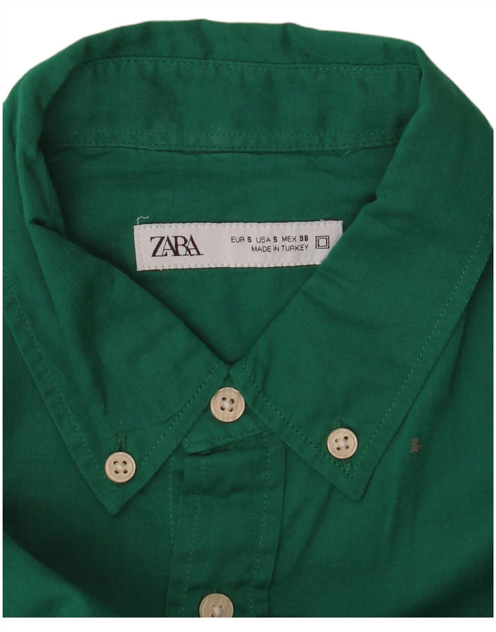 Chemise Zara Homme Petit Vert