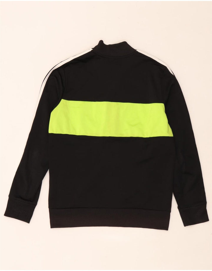 Adidas Veste de Survêtement Garçon 12-13 Ans Noir Colorblock Polyester