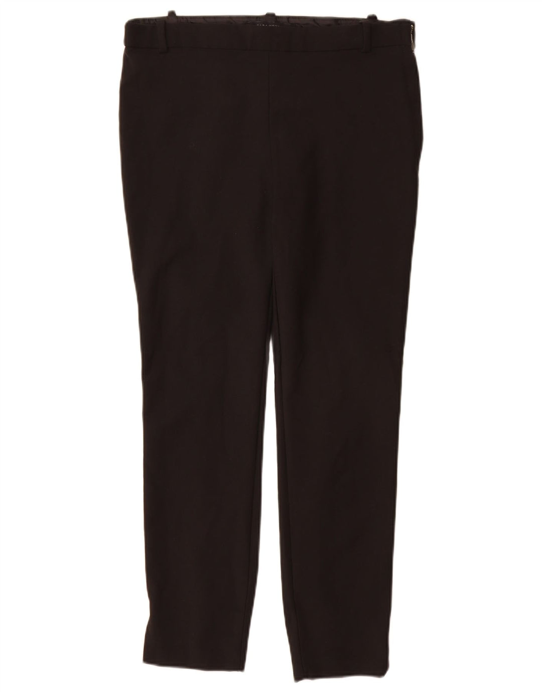 Zara Pantalon Slim Casual Femme Moyen W30 L27 Noir