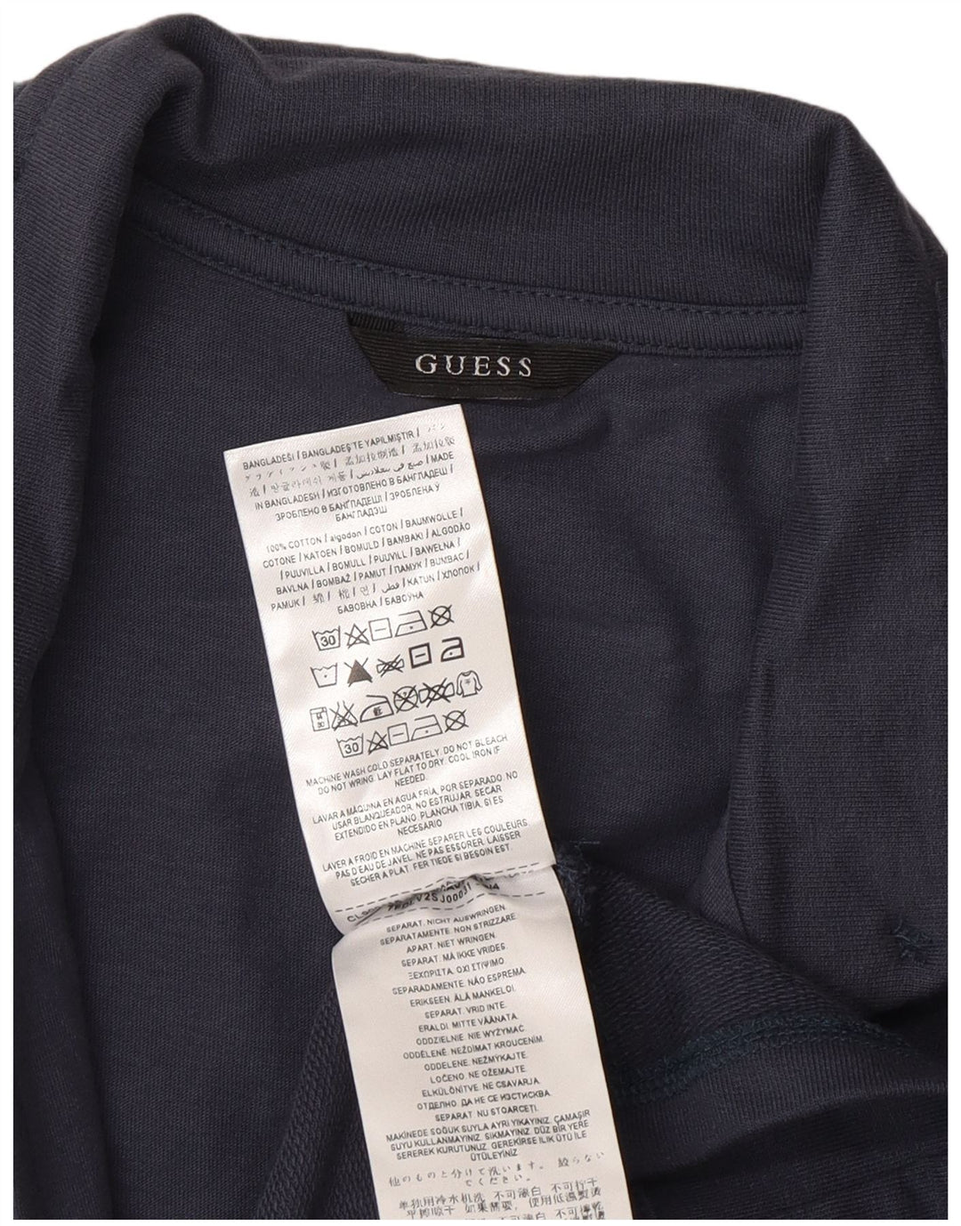 Guess Veste Blazer 2 Boutons Garçon 11-12 ans Bleu Coton