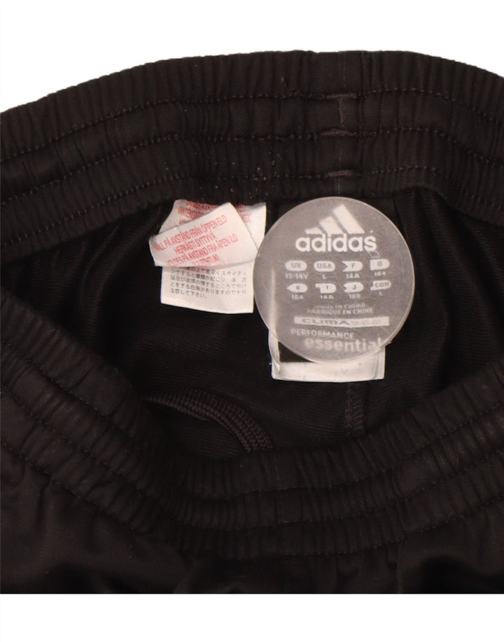 ADIDAS Pantalon de survêtement garçon Joggers 13-14 ans Noir Polyester