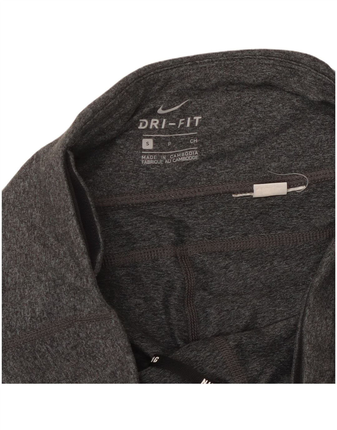 NIKE Legging Dri Fit pour femme UK 10 Petit gris moucheté