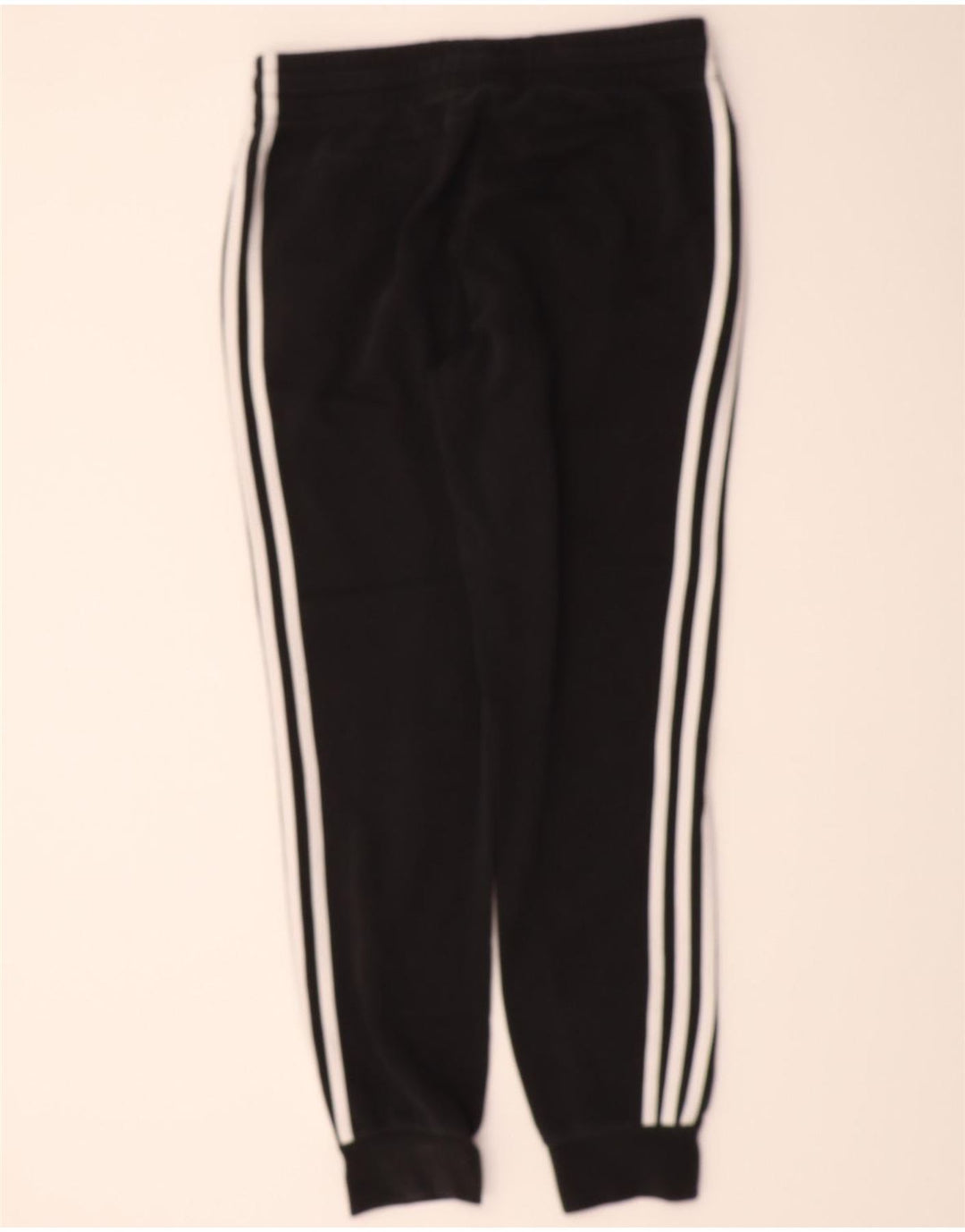 ADIDAS Womens Tracksuit Trousers Joggers UK 12/14 Medium  Black Elastane Vintage Adidas and Second-Hand Adidas from Messina Hembry 