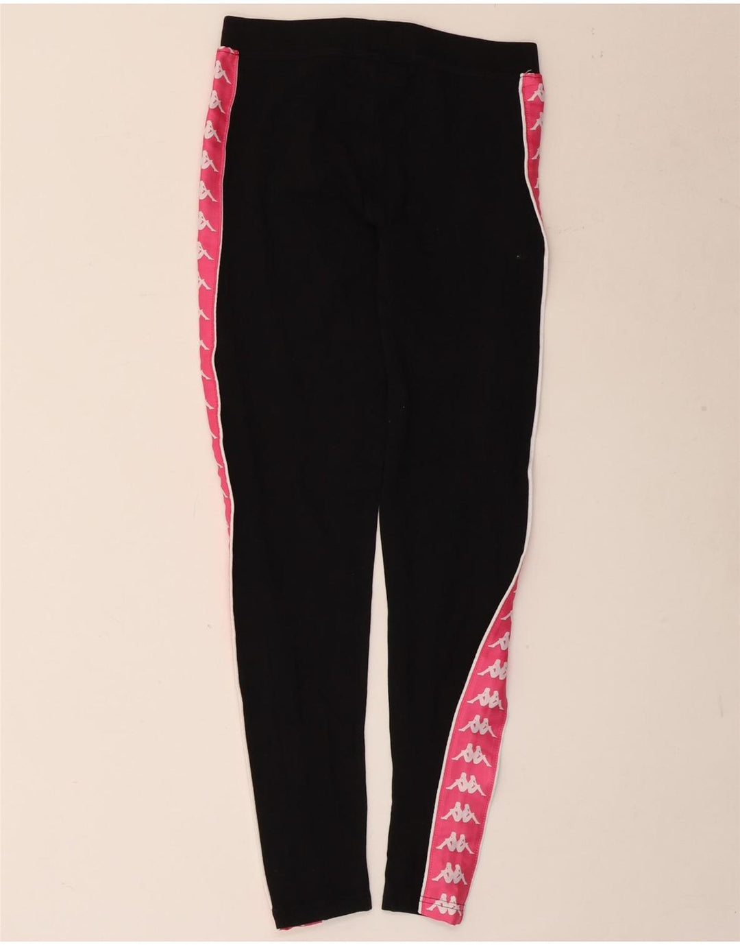 Kappa Legging graphique pour femme UK 44 Noir moyen