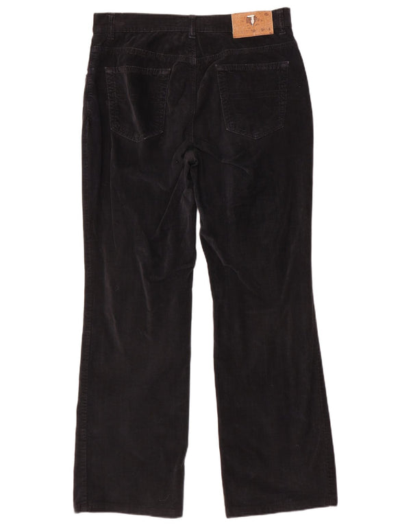Trussardi Pantalon Casual Bootcut W31 L29 Bleu Marine Coton Femme