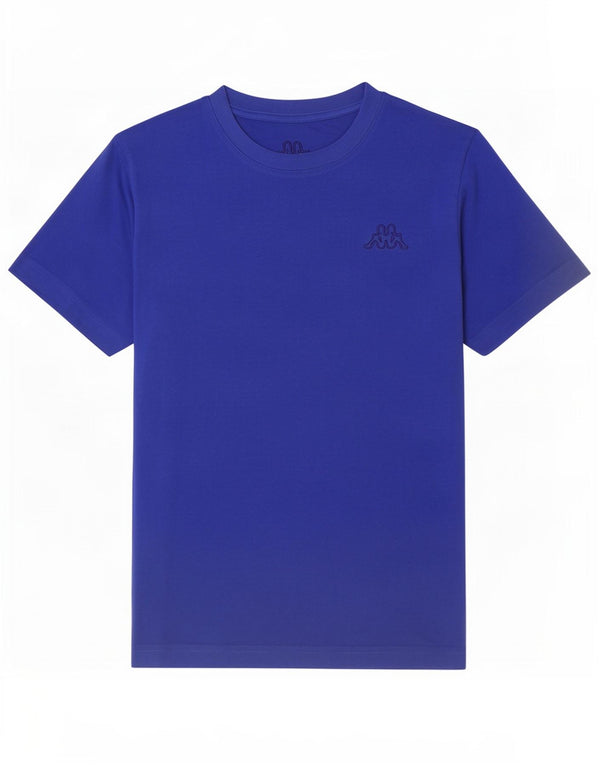 Kappa T-Shirt Homme Bleu Moyen Coton