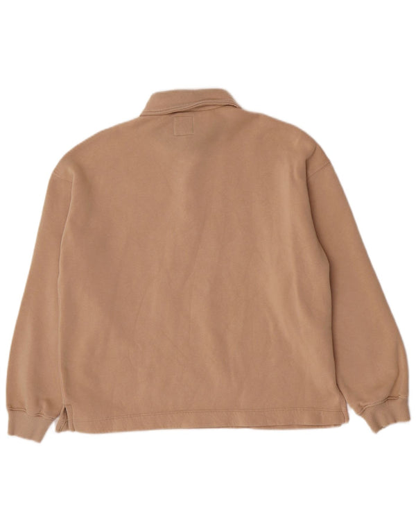 Zara Sweat-shirt Fille 13-14 ans Beige Coton