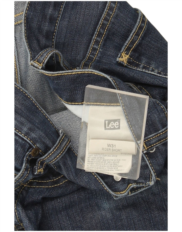 Lee Short en Jean Rider W31 Homme Bleu Marine Moyen Coton