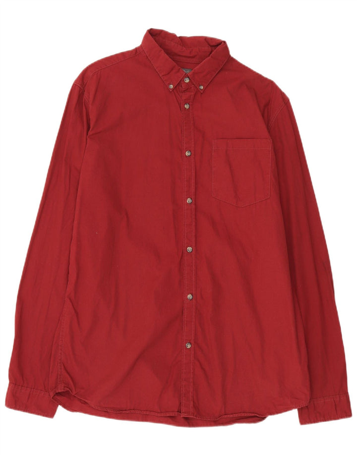 JACK & JONES Chemise Homme XL Rouge Coton