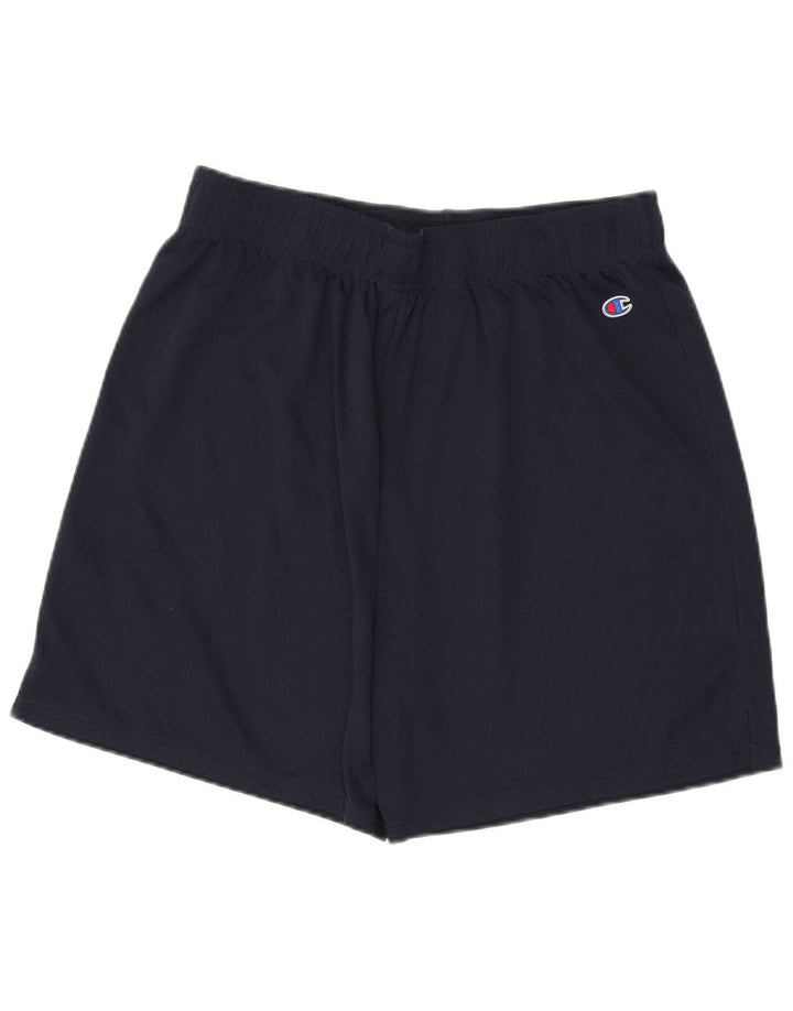 Champion Short de Sport Homme Grand Bleu Marine Polyester