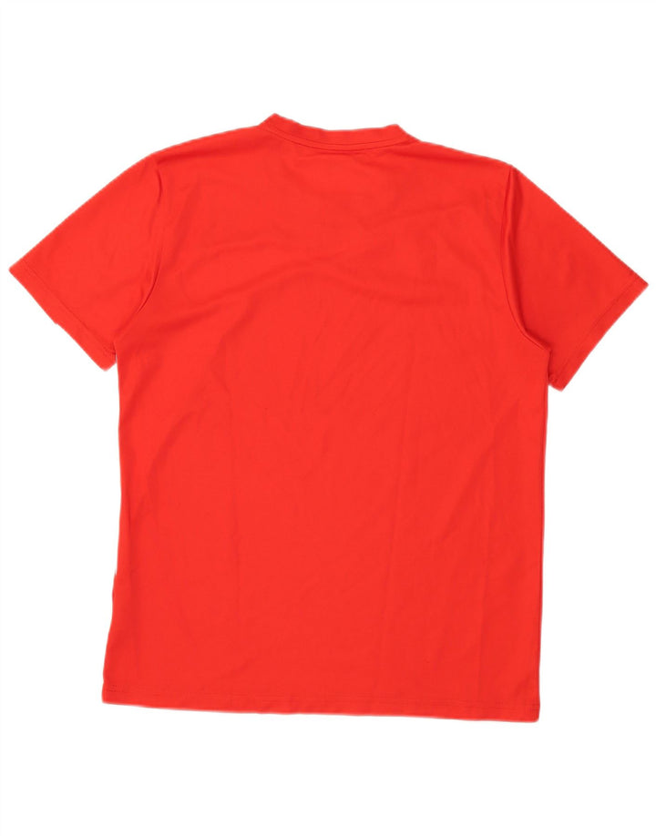 Puma T-Shirt Homme Rouge Moyen Colorblock Polyester
