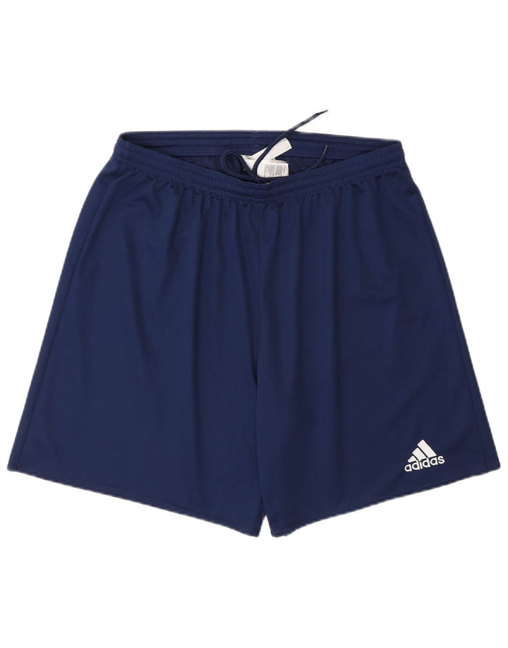 Adidas Hommes Climalite Sport Shorts Grand Bleu Marine Polyester
