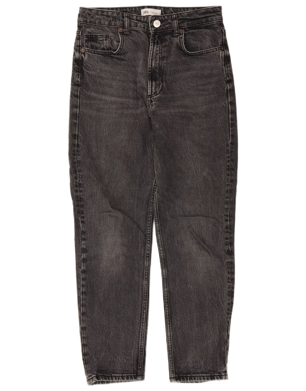 Zara Jean ample pour femme EU 38 Small W28 L27 Gris