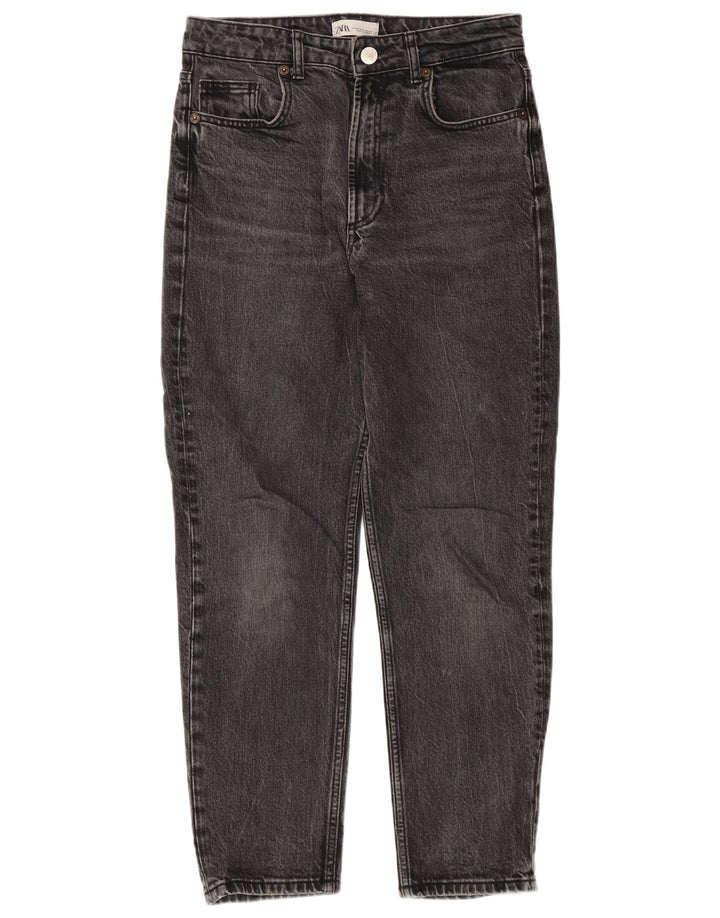 Zara Jean ample pour femme EU 38 Small W28 L27 Gris