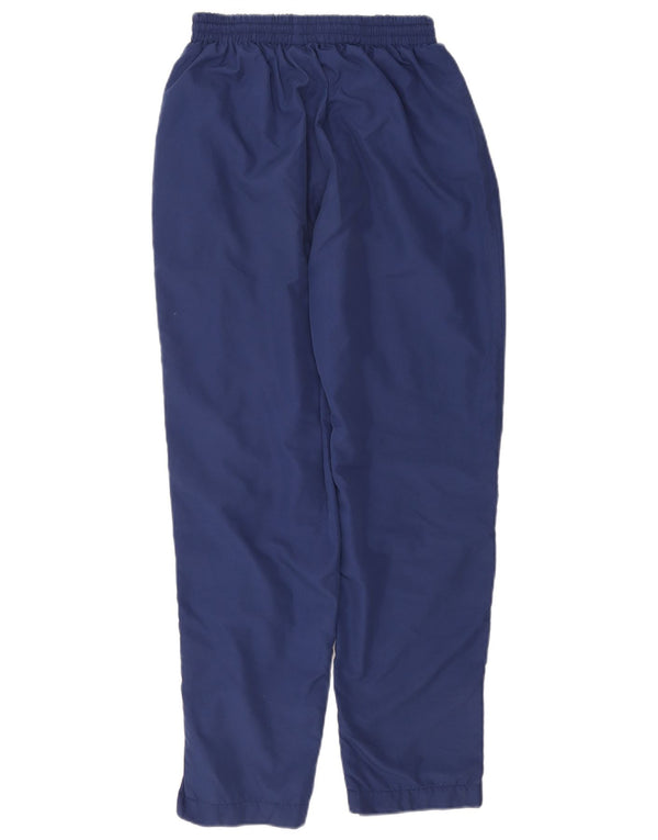 Reebok Pantalon de survêtement pour femme UK 12 Bleu marine moyen Polyester