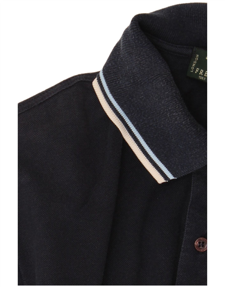Fred Perry Polo Homme Grand Bleu Marine Coton