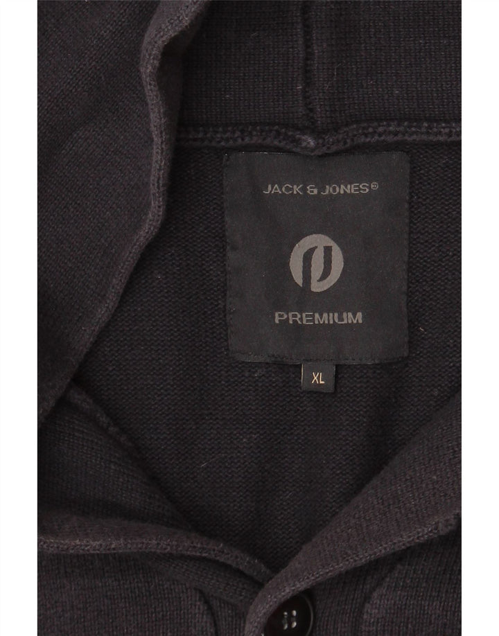 JACK & JONES Pull Cardigan Premium Homme Bleu Marine XL