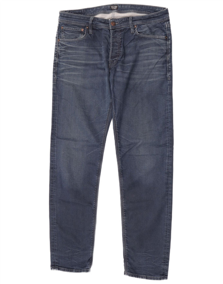 Jack & Jones Jean Slim Homme W36 L34 Bleu Coton
