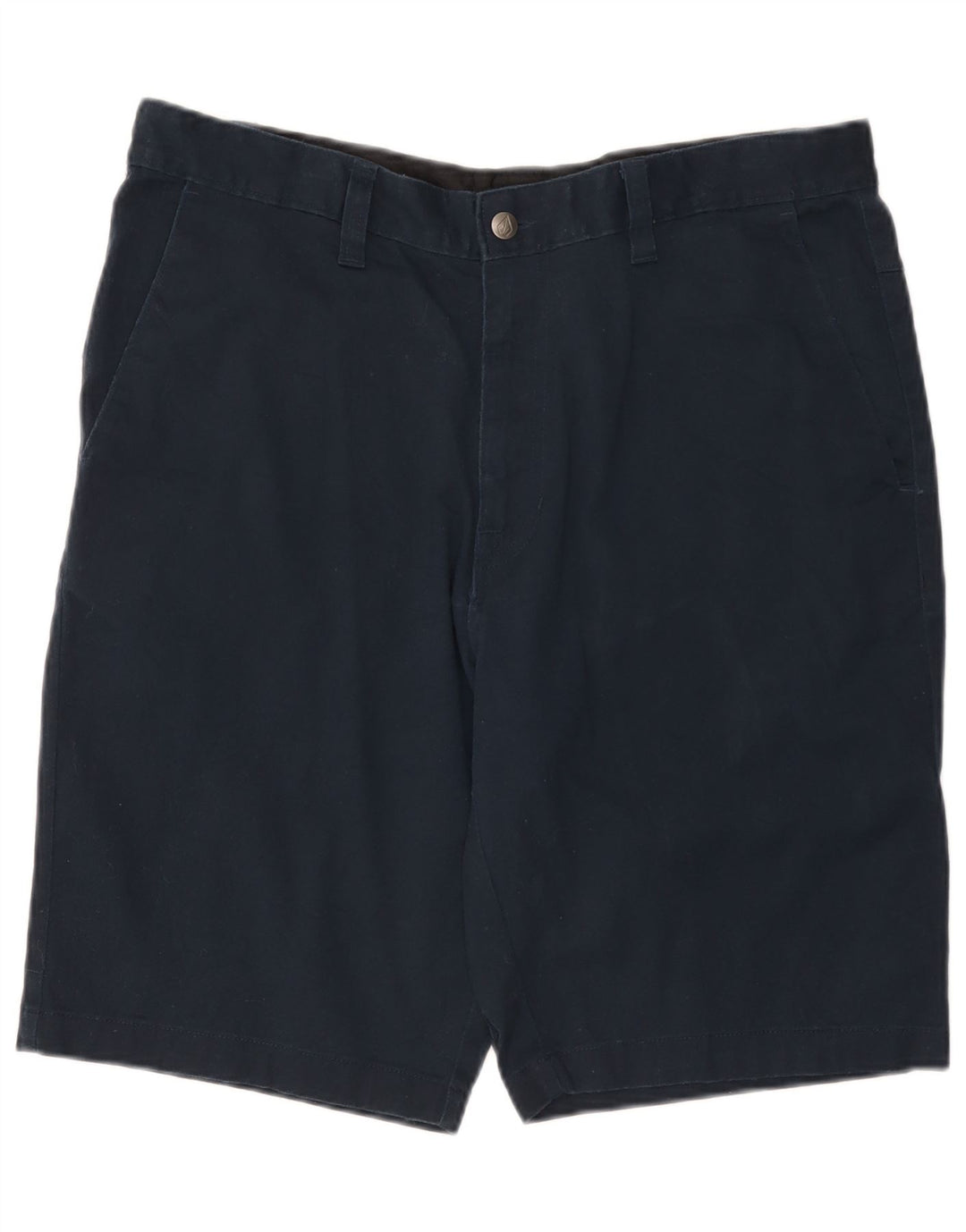 Volcom Short Chino Homme W36 Large Bleu Marine Coton