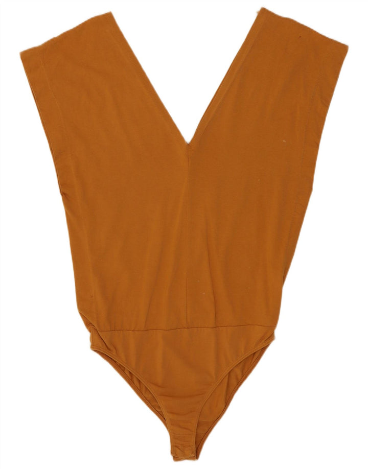 Zara Body Femme UK 10 Petit Orange