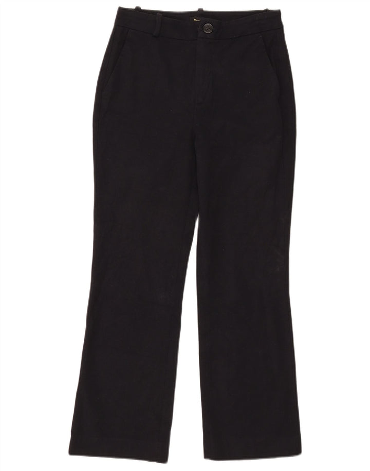 Massimo Dutti Pantalon Chino Bootcut Femme 2XS W24 L25 Noir