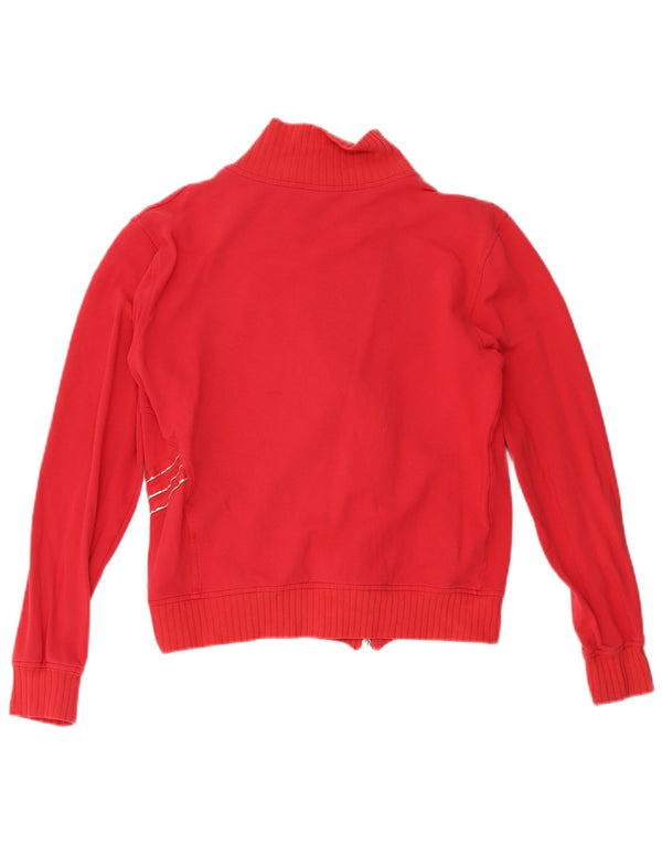 Adidas Veste de Survêtement Fille 13-14 Ans XL Rouge Coton