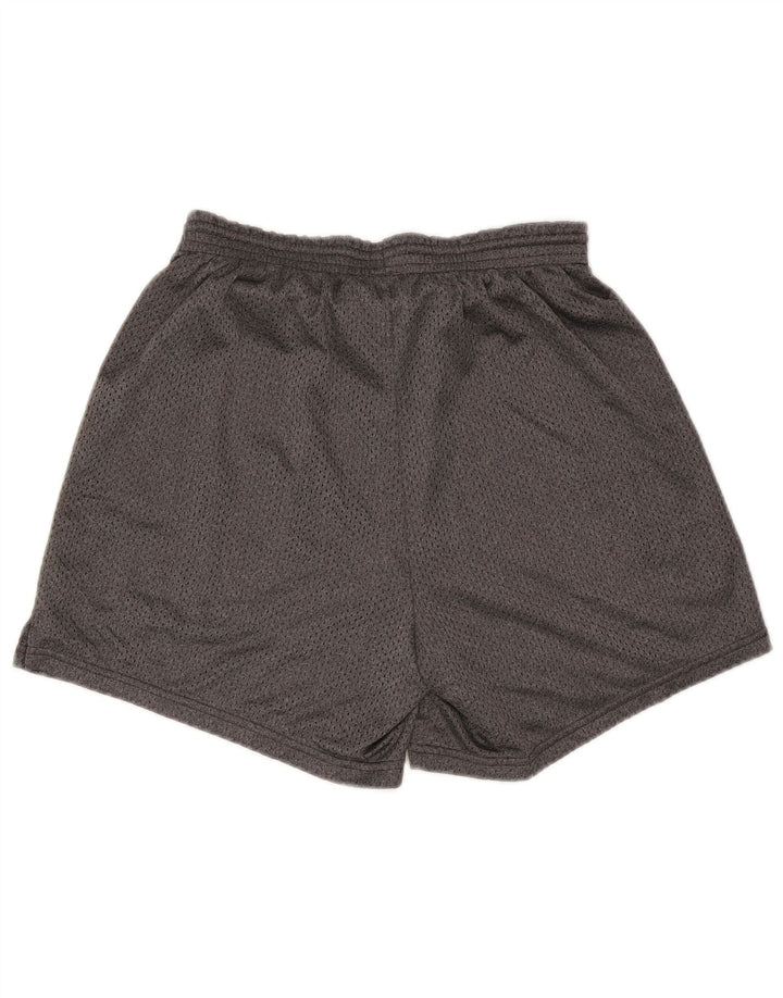Champion Short de Sport Homme Grand Gris Polyester