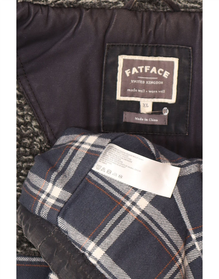 Fat Face Gilet rembourré pour homme UK 42 XL Bleu marine Polyester