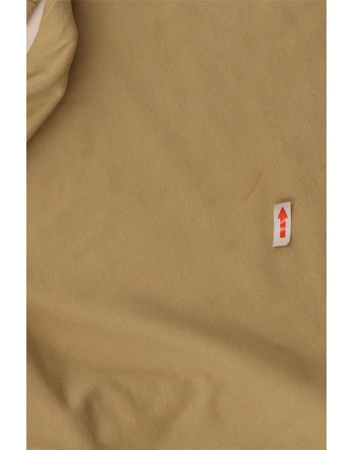 Trussardi Polo Homme Rayé Beige Moyen