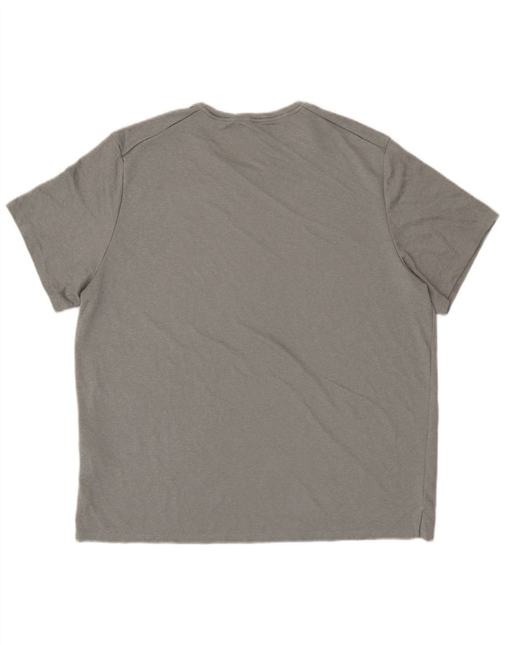 NIKE T-shirt Dri Fit pour homme XL Gris Polyester