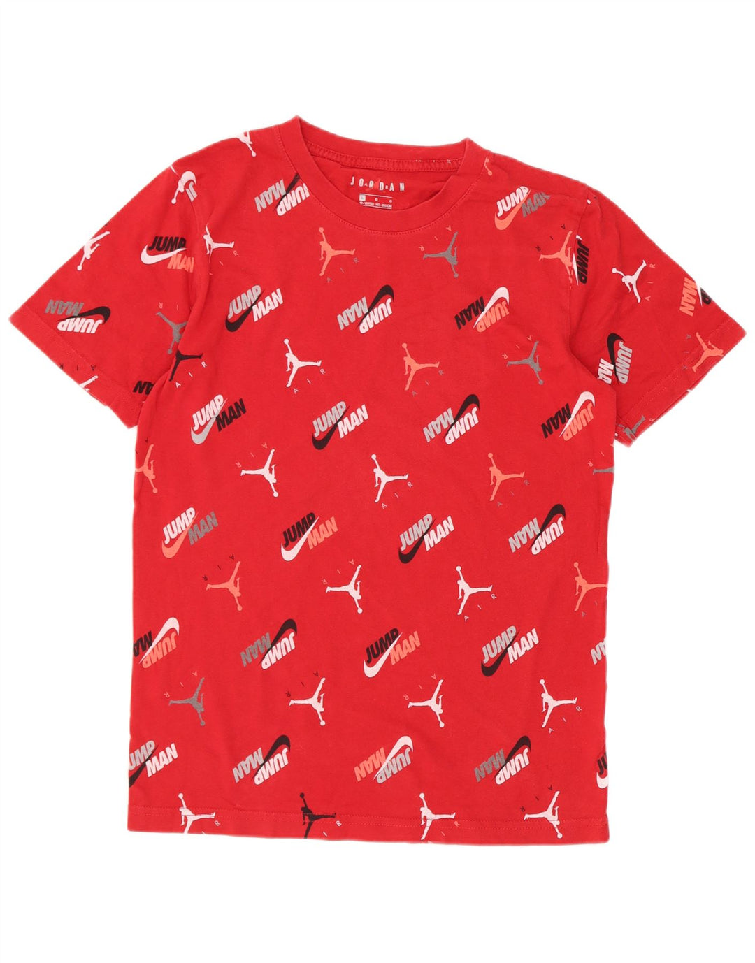 Jordan Boys Regular Graphic T-Shirt Top 12-13 ans Grand Rouge
