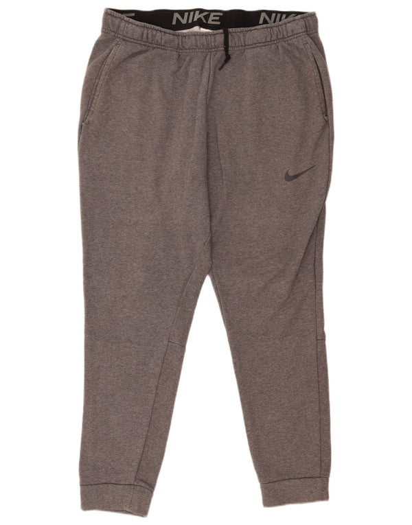 Nike Pantalon de survêtement Dri Fit pour homme XL en coton gris
