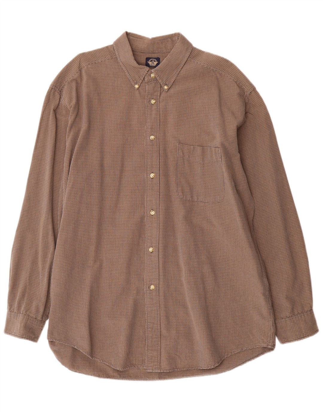 Dockers Chemise Homme XL Marron Carreaux Coton