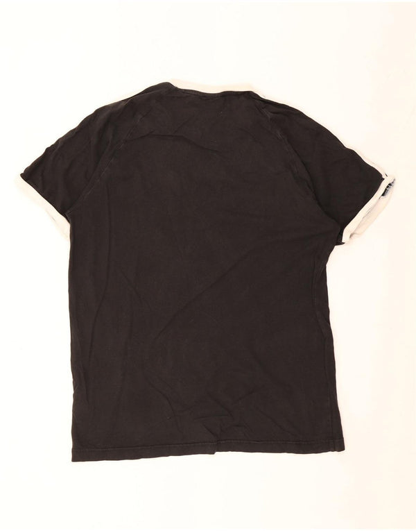 Adidas T-Shirt Homme Haut Grand Coton Noir