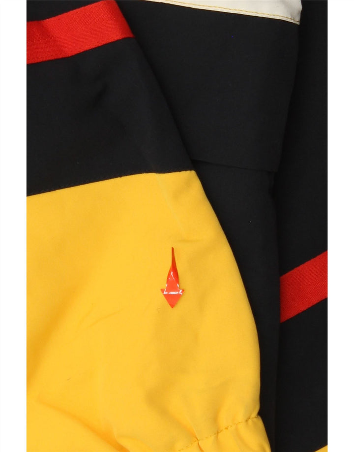 SUPERDRY Veste Anorak graphique surdimensionnée pour femme UK 12 Jaune moyen