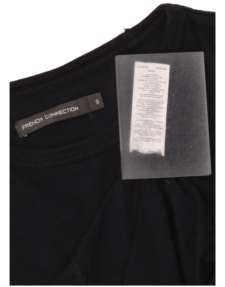 French Connection T-Shirt Homme Petit Noir Coton