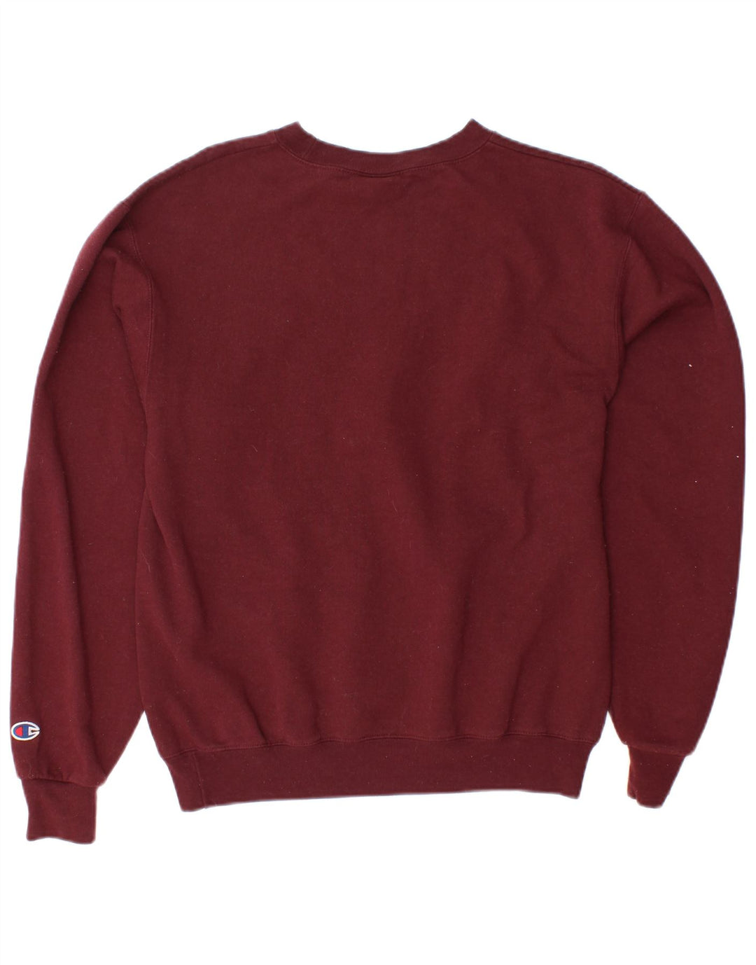 CHAMPION Sweat-shirt surdimensionné pour femme UK 10 Small Maroon