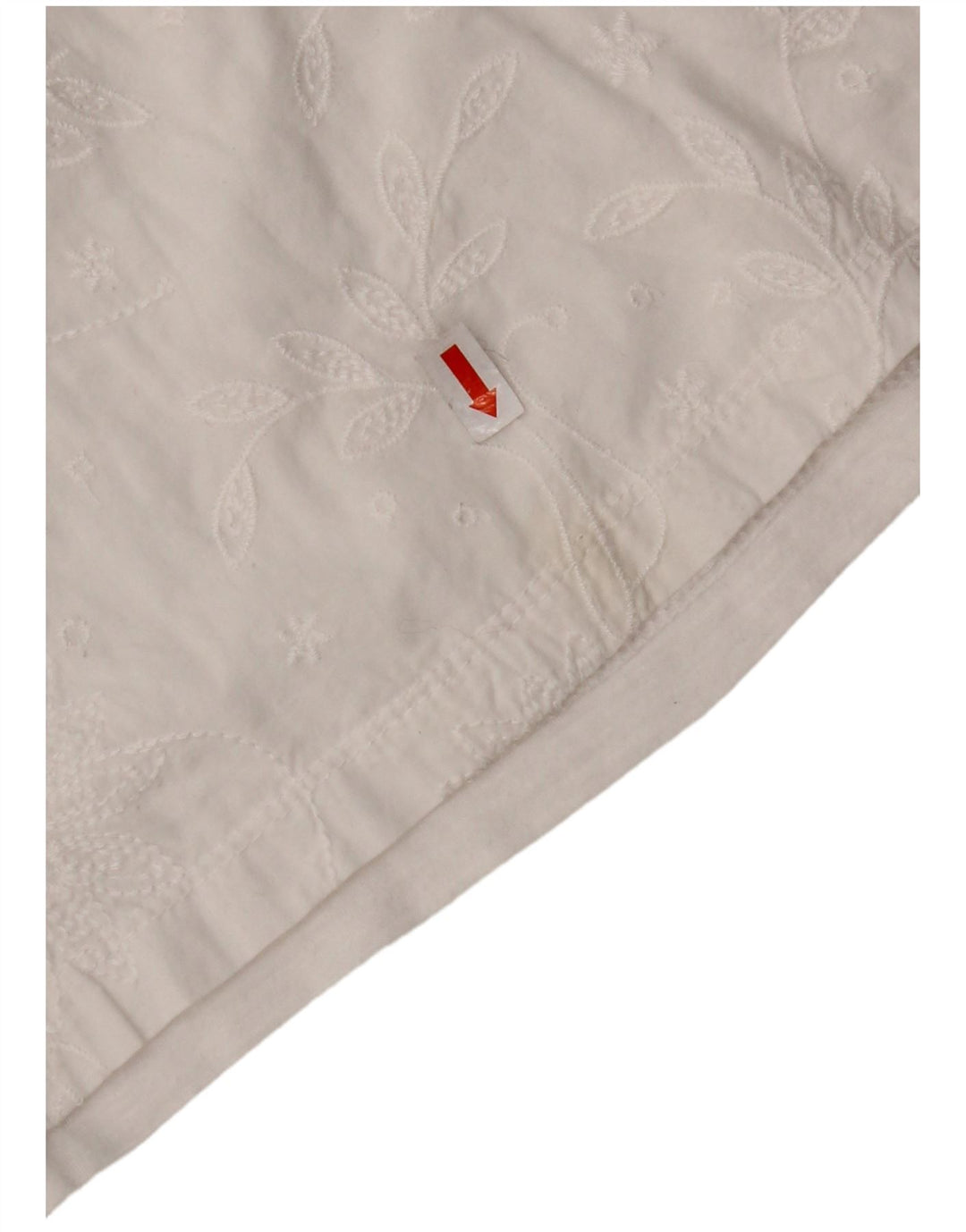 NAPAPIJRI Chemisier à manches 3/4 pour femme UK 10 Petit motif floral blanc