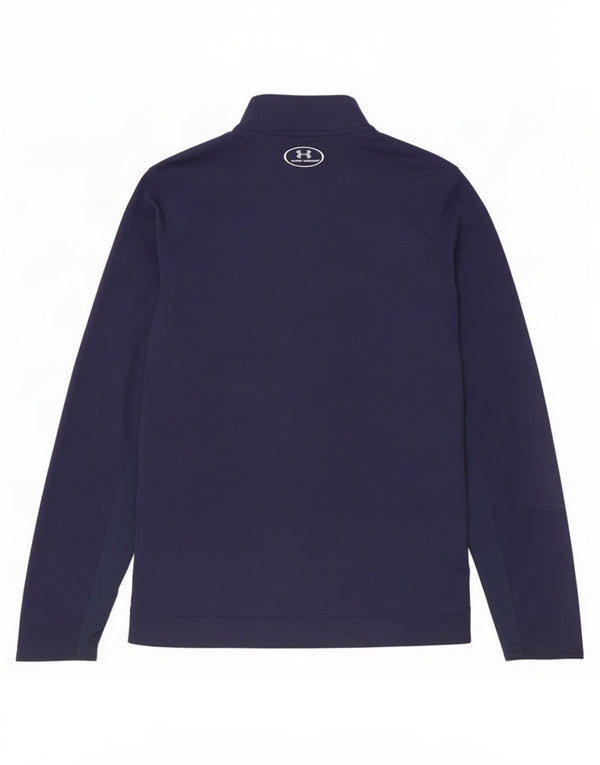 Under Armour Veste de Survêtement Graphique Homme Bleu Marine Moyen Polyester