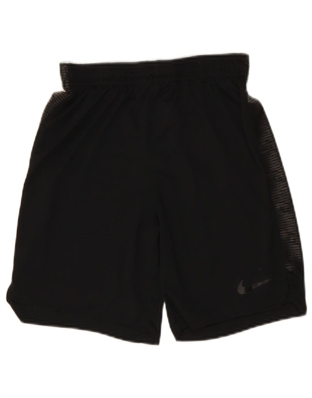 NIKE Short de sport Dri Fit pour garçon 12-13 ans Large Noir Polyester